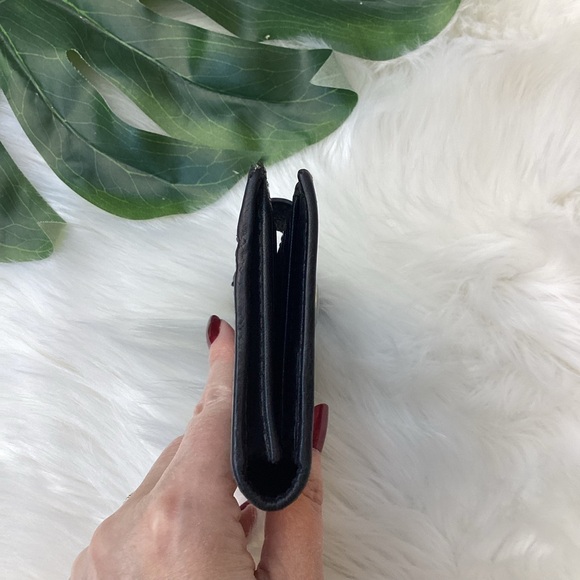 Coach Legacy Signature Slim Bi-fold Wallet Black - Picture 4 of 9